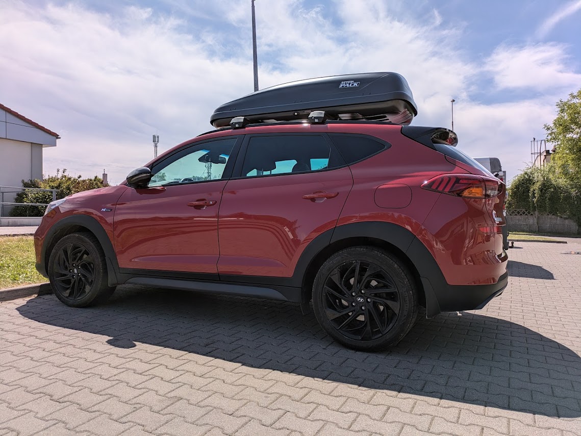 Box dachowy Interpack Traxer Hyundai Tucson Box dachowy Interpack Traxer Hyundai Tucson